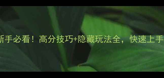 图片 车zepeto新手必看！高分技巧+隐藏玩法全，快速上手轻松上分1